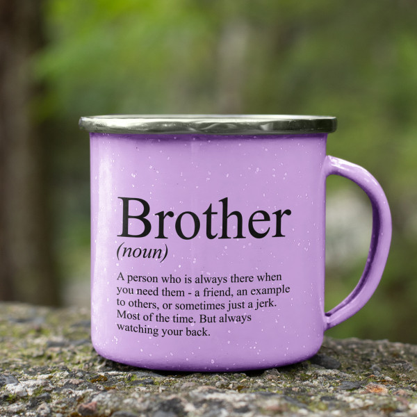 Metallbecher „Bruder“ Metallbecher „Bruder“