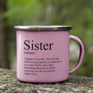 Metallbecher „Sister“