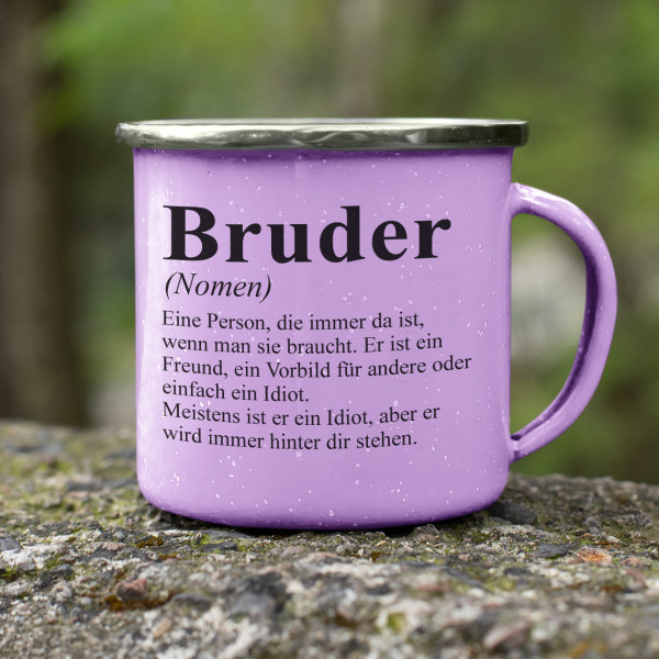 Metallkrug "Bruder" Metallkrug "Bruder"