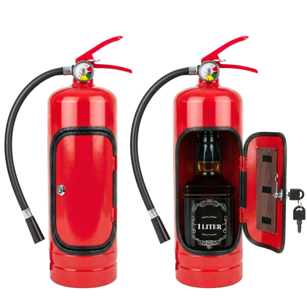 Mini-Bar "Feuerlöscher" (für Flaschen bis zu 1 l)