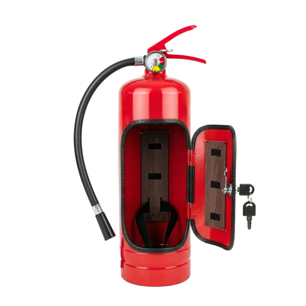 Mini-Bar "Feuerlöscher" (für Flaschen bis zu 1 l)