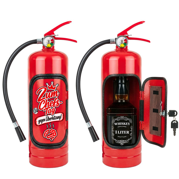 Mini-Bar – Feuerlöscher "Nur für besondere Brände!"