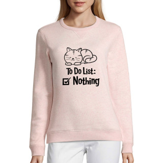 Pastellfarbenes Sweatshirt „Sully“ für Damen "The list"