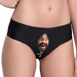 Damenunterwäsche „Zipper“ mit Ihrem Wunschfoto