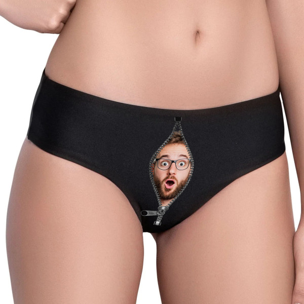 Damenunterwäsche „Zipper“ mit Ihrem Wunschfoto