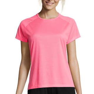Sportliches Dry-Fit-T-Shirt für Frauen ohne Aufdruck