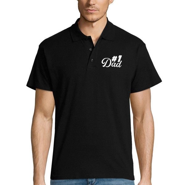 Poloshirten "#1 Dad" Poloshirten "#1 Dad"