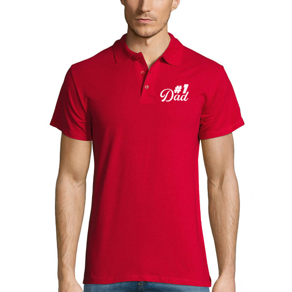 Poloshirten "#1 Dad" Poloshirten "#1 Dad"