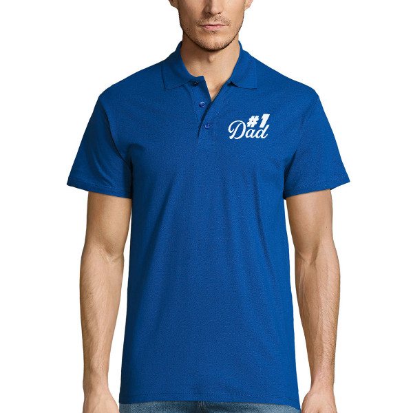 Poloshirten "#1 Dad" Poloshirten "#1 Dad"
