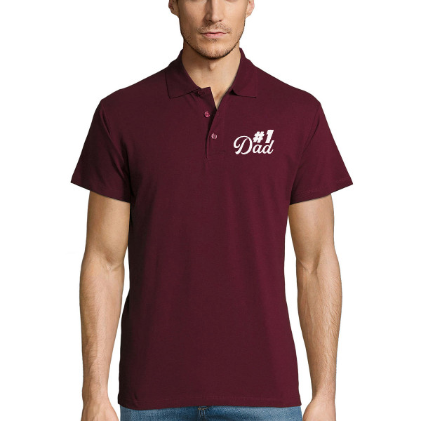 Poloshirten "#1 Dad" Poloshirten "#1 Dad"