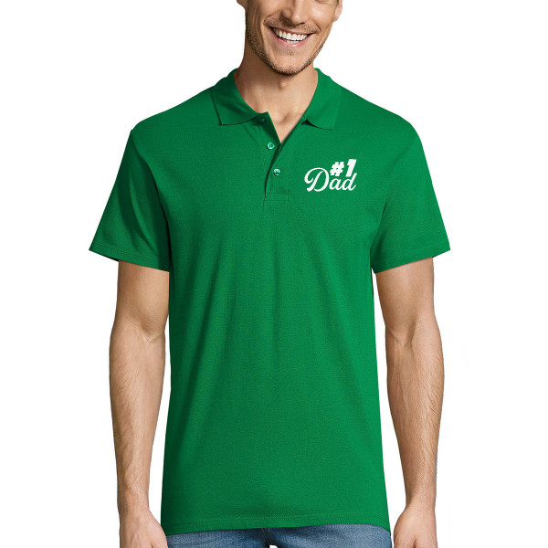 Poloshirten "#1 Dad" Poloshirten "#1 Dad"