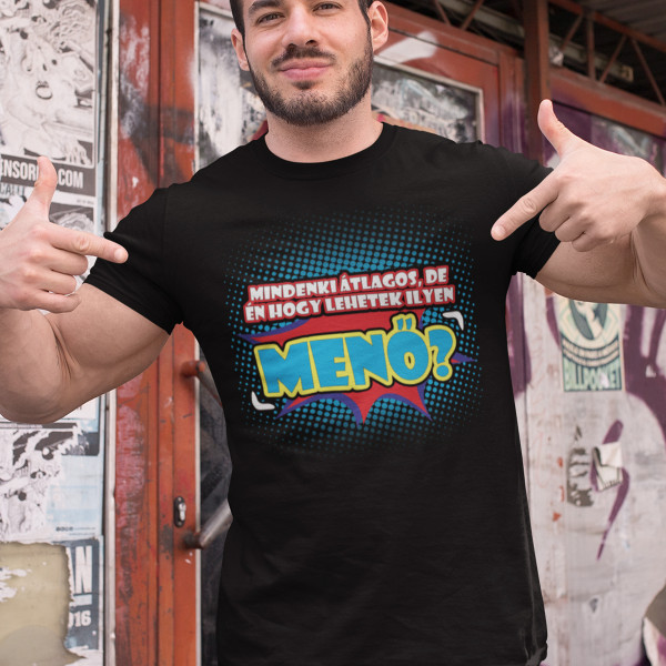 T-shirt „Ich bin cool" (farbig)