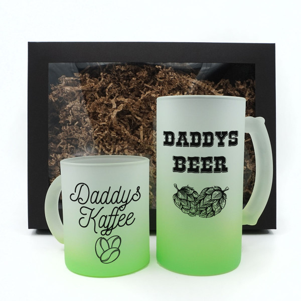 Premium-Geschenkset "Daddys Kaffee und Daddys Bier" Premium-Geschenkset "Daddys Kaffee und Daddys Bier"