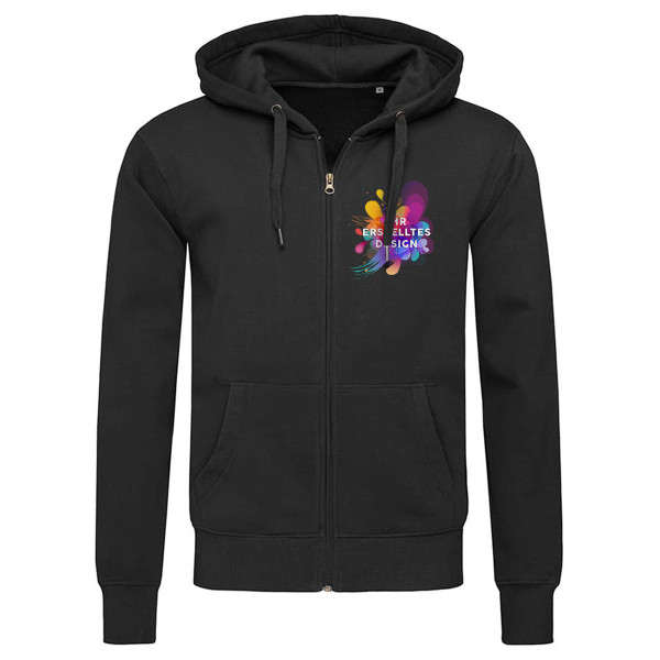 Premium UNISEX Kapuzenpulli "Stedman" mit Ihrem individuellen Design (mit Reißverschluss) Premium UNISEX Kapuzenpulli "Stedman" mit Ihrem individuellen Design (mit Reißverschluss)