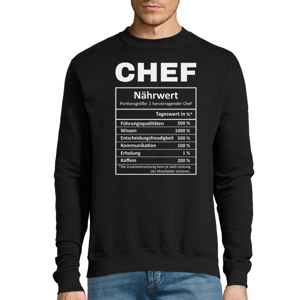 Pullover "Chef-Komposition" (ohne Kapuze)