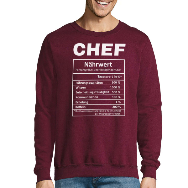 Pullover "Chef-Komposition" (ohne Kapuze)