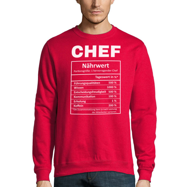 Pullover "Chef-Komposition" (ohne Kapuze)