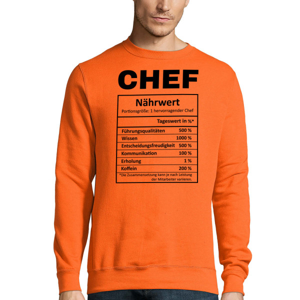 Pullover "Chef-Komposition" (ohne Kapuze)