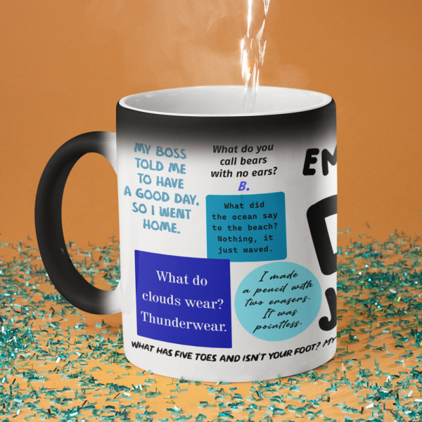 Tasse "Emergency dad jokes"