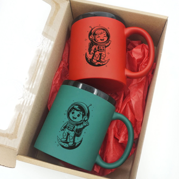 Tassen-Set "Love Among the Stars"