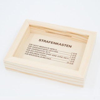 Rahmen - Bank "UNSER STRAFRAUM"