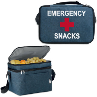 Kühltasche mit zwei Fächern „Notfall-Snacks“