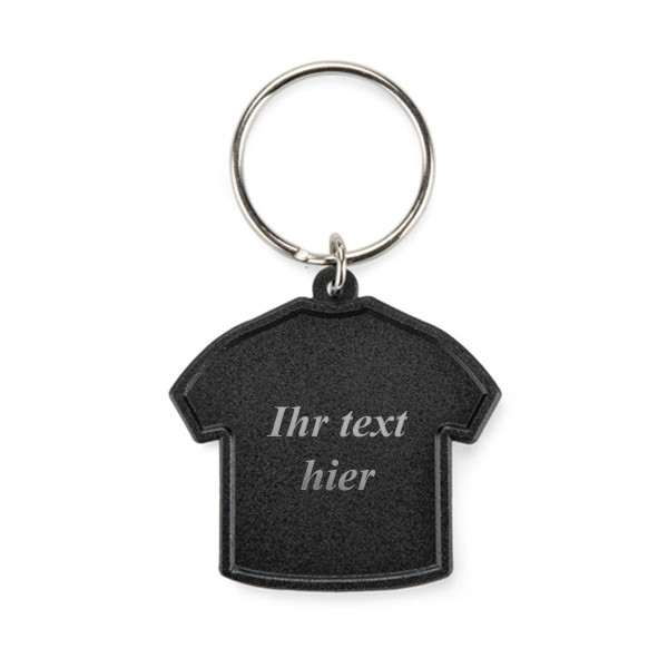 Schlüsselanhänger "T-Shirt" (mit optionaler Gravur gegen Aufpreis)
