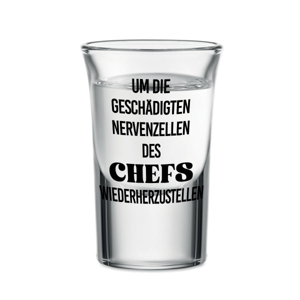 Schnapsglas "Boss", 30ml Schnapsglas "Boss", 30ml