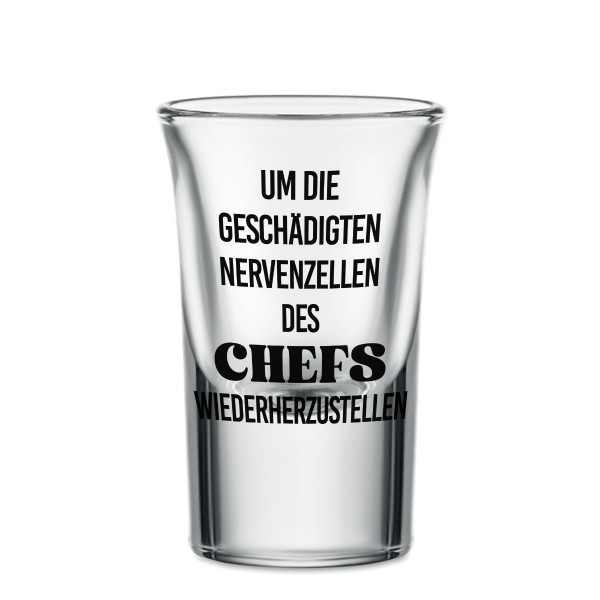 Schnapsglas "Boss", 30ml Schnapsglas "Boss", 30ml