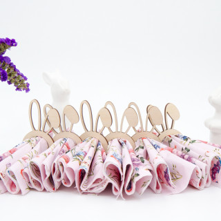 Serviettenring Set „Hase“ (6 Stk)