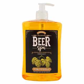 Flüssigseife „BEER SPA“ (500ml) mit Bierhefe und Hopfenextrakten