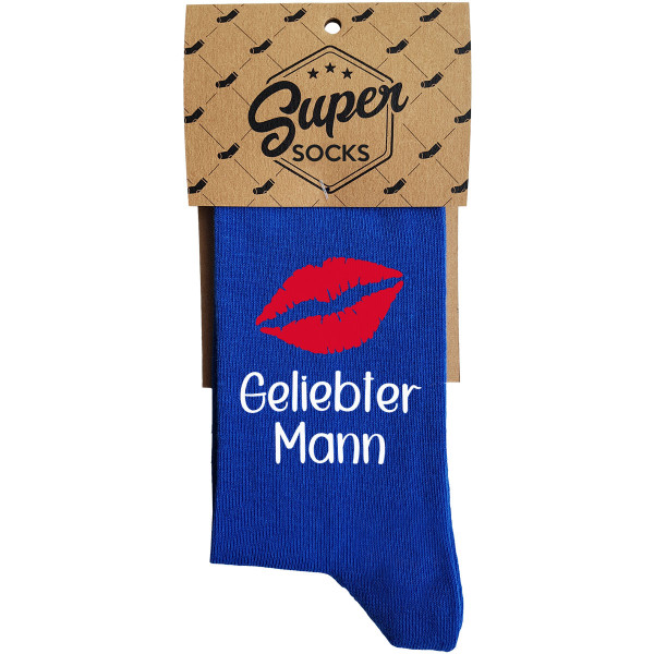 Socken "Geliebter Mann mit einem Kuss" Socken "Geliebter Mann mit einem Kuss"