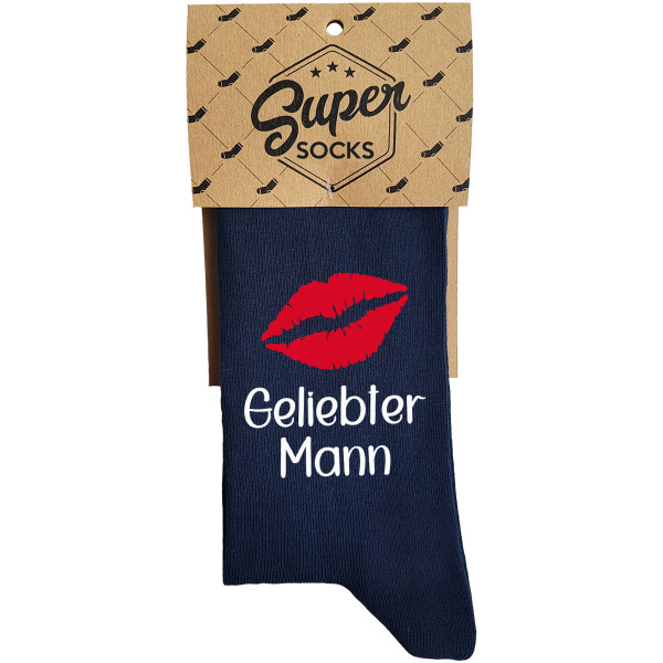 Socken "Geliebter Mann mit einem Kuss" Socken "Geliebter Mann mit einem Kuss"