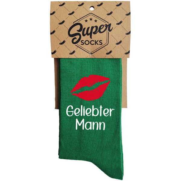 Socken "Geliebter Mann mit einem Kuss" Socken "Geliebter Mann mit einem Kuss"