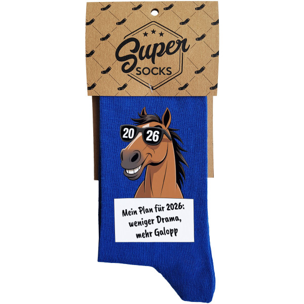 Socken "Mein Plan für 2026"