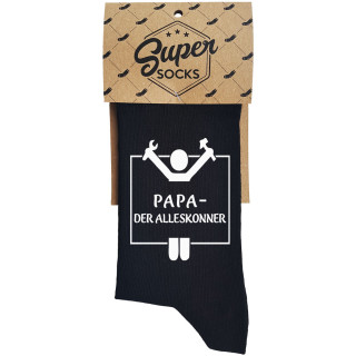 Socken "Papa - Alleskönner"