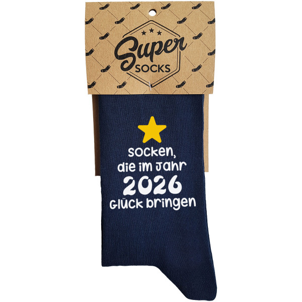 Socken "Socken, die im Jahr 2026 Glück bringen" Socken "Socken, die im Jahr 2026 Glück bringen"