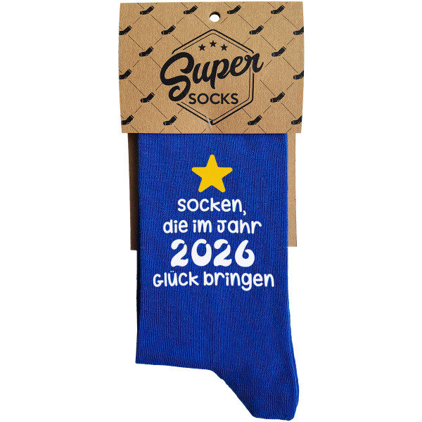 Socken "Socken, die im Jahr 2026 Glück bringen" Socken "Socken, die im Jahr 2026 Glück bringen"