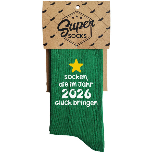 Socken "Socken, die im Jahr 2026 Glück bringen" Socken "Socken, die im Jahr 2026 Glück bringen"