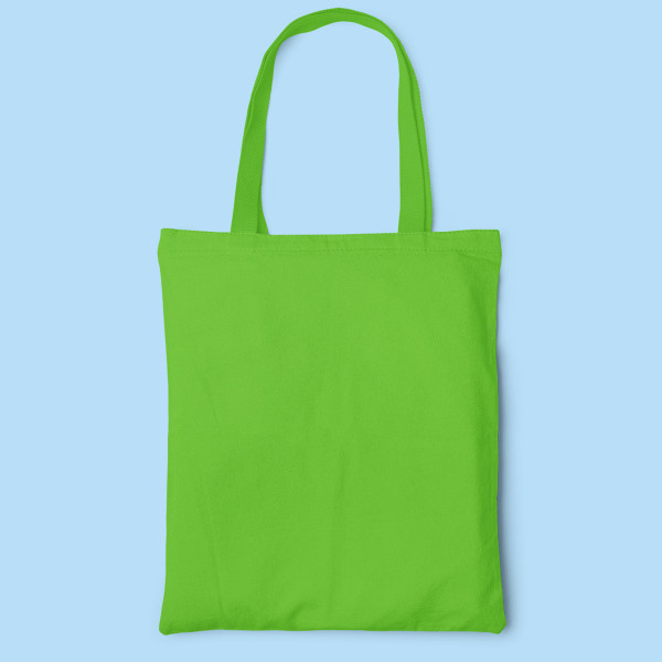 Bunte Stofftasche ohne Aufdruck