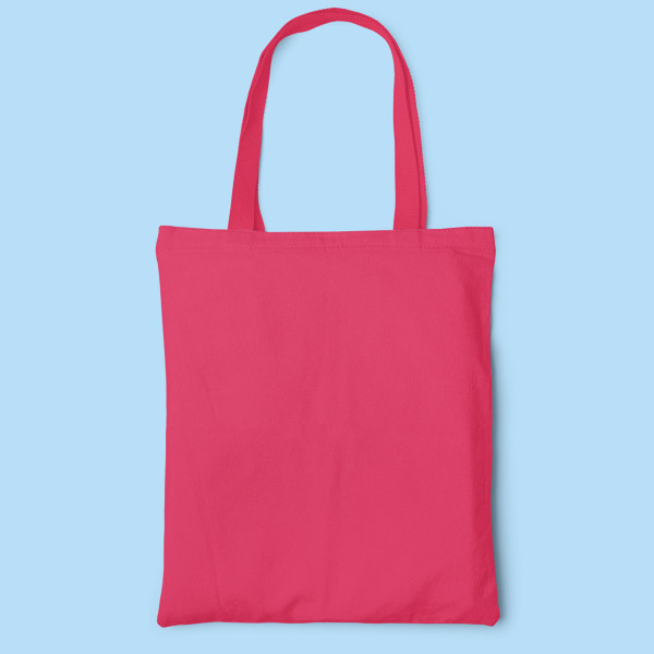 Bunte Stofftasche ohne Aufdruck