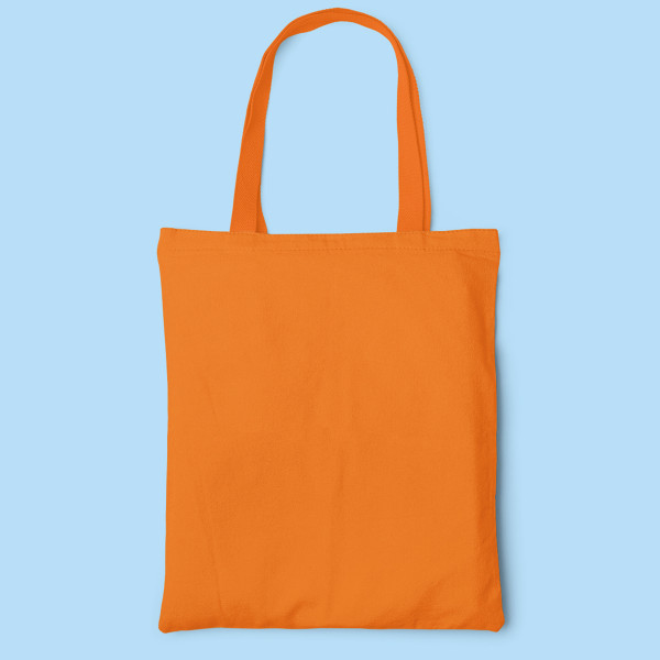 Bunte Stofftasche ohne Aufdruck