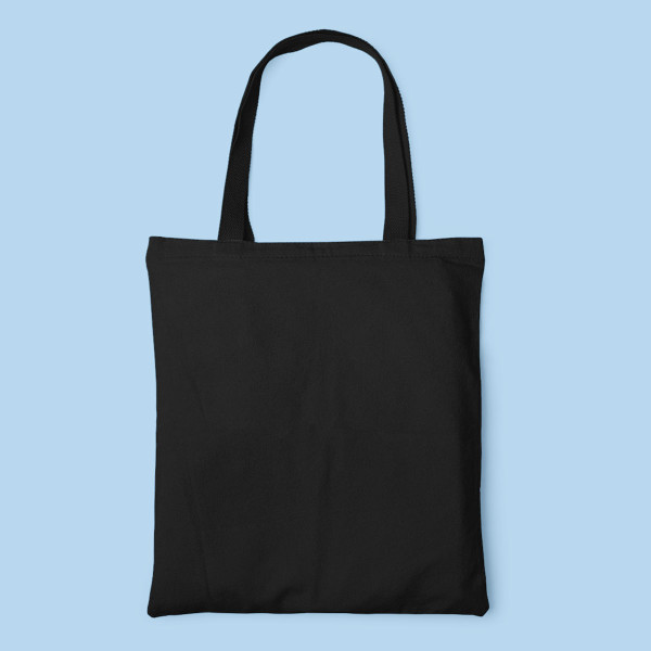 Bunte Stofftasche ohne Aufdruck