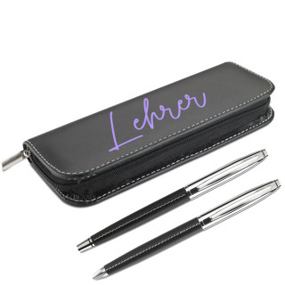 Stiftset mit Etui "Lehrer" Stiftset mit Etui "Lehrer"