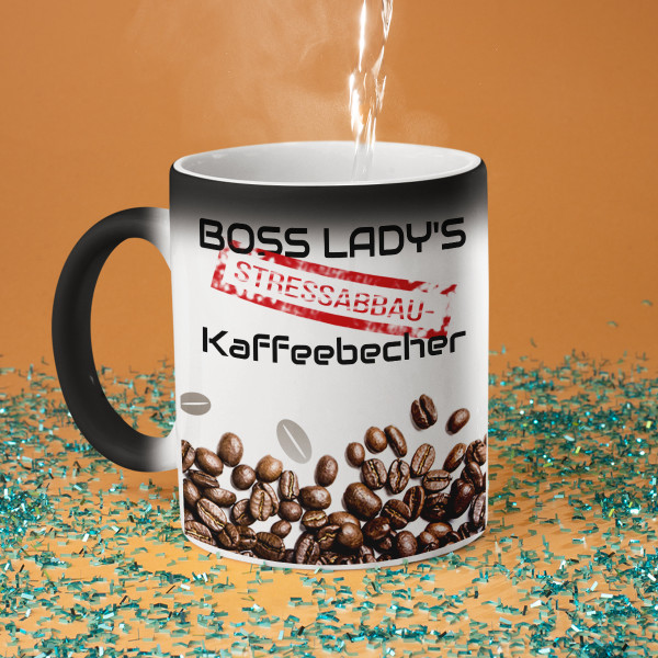Stressabbau-Tasse für die Chefin Stressabbau-Tasse für die Chefin