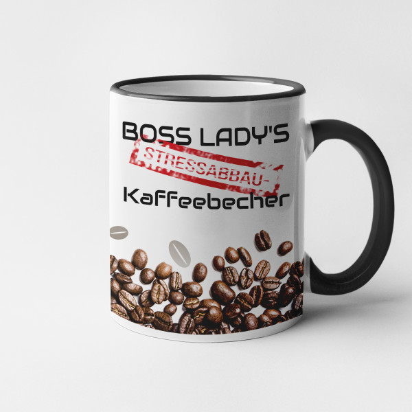 Stressabbau-Tasse für die Chefin Stressabbau-Tasse für die Chefin