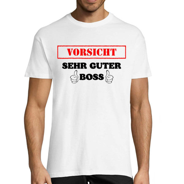 T-shirt "Achtung! Sehr guter Chef"