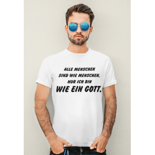 T-shirt "Alle Menschen sind gleich..."