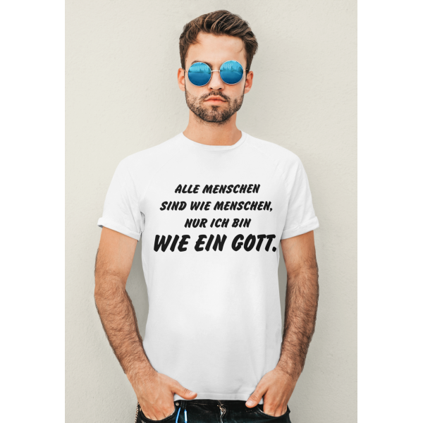 T-shirt "Alle Menschen sind gleich..."