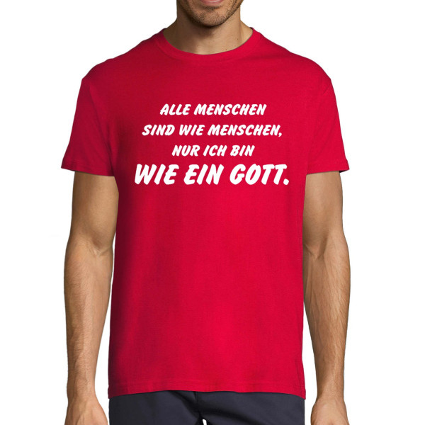 T-shirt "Alle Menschen sind gleich..."